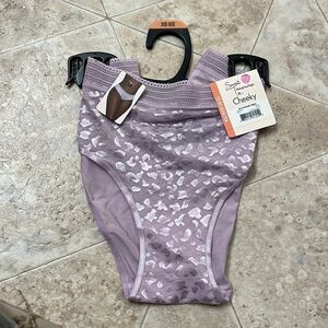 Women’s extra small, purple cheeky underwear